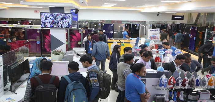 বাণিজ্য মেলায় ওয়ালটনের প্রায় ১ হাজার মডেলের পণ্য