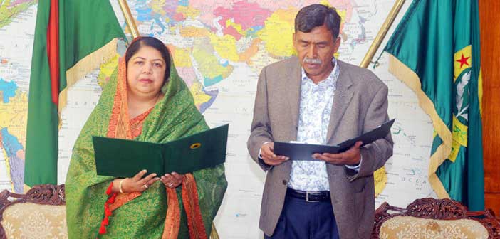 শপথ নিয়ে যা বললেন বিএনপির জাহিদুর