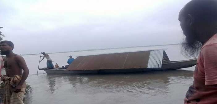 তিস্তায় বিলীন হচ্ছে বাড়িঘর