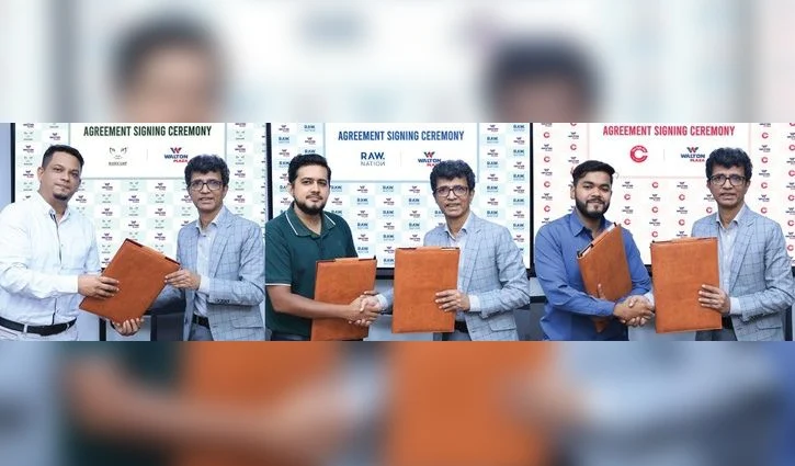 র নেশন, ক্যাফে রিও ও বেসক্যাম্পের সঙ্গে ওয়ালটন প্লাজার চুক্তি র নেশন, ক্যাফে রিও ও বেসক্যাম্পের সঙ্গে ওয়ালটন প্লাজার চুক্তি